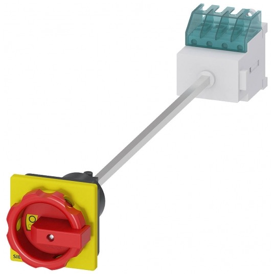 3-BIEG. ROZŁĄCZNIK GŁÓWNY 5.5KW /AC-3 MONT. NA PŁYCIE LUB SZYNIE -zdjęcie numer 1