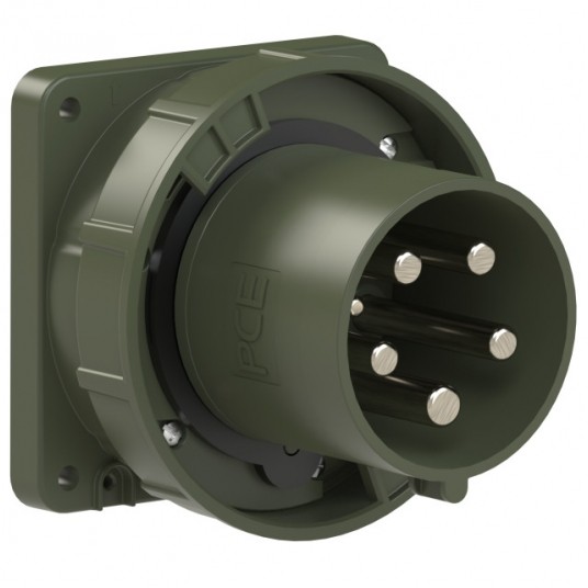 AK2.645-6.U WTYK TABLICOWY 125A 5P IP67 ZIEL. -zdjęcie numer 1