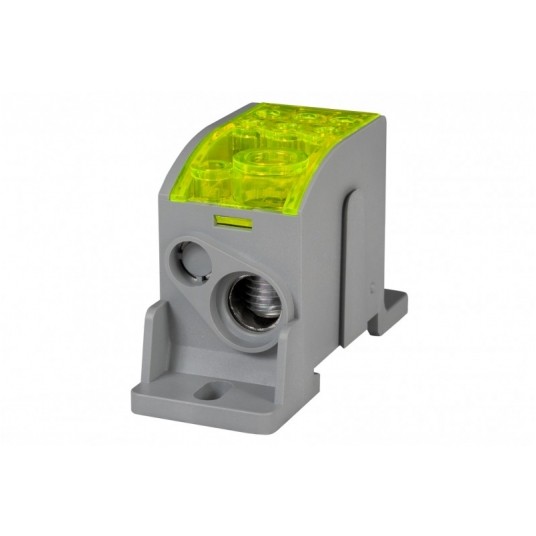 AK2.BLOK LKN 160A (1x70/1x16 - 6x16) żółty -zdjęcie numer 1