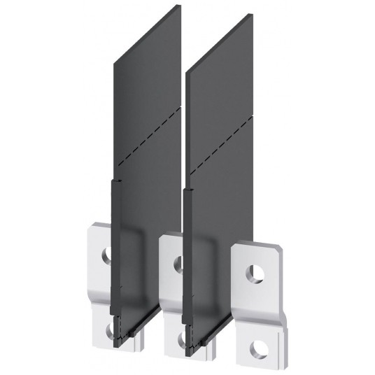 AKCES. DO 3VA10/11 3 SZT. PRZYŁĄCZY PŁASKICH WYDŁUŻONYCH W KOMP. Z 2 BARIER -zdjęcie numer 1