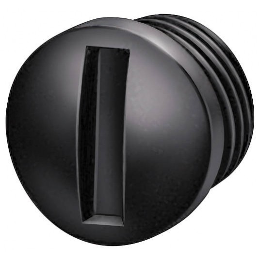 AS-I, ZAŚLEPKA CZARNA M8, DLA MODUŁU IP 67 -zdjęcie numer 1