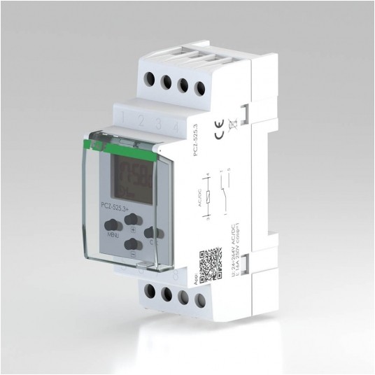 astronomiczny z przerwą nocną, styk 1P, I= ZEGAR STERUJĄCY PROGRAMOWALNY -zdjęcie numer 1