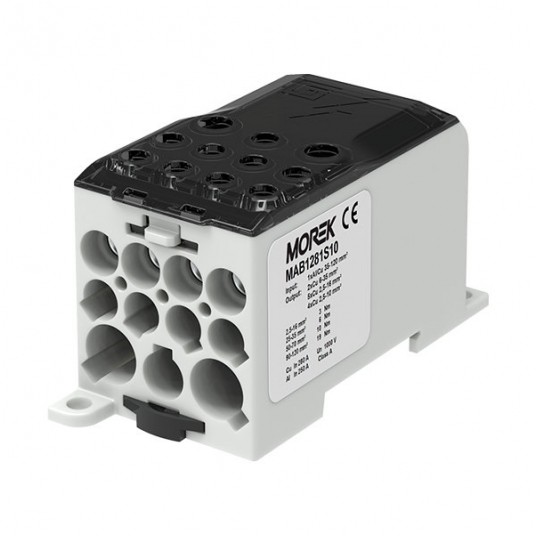 BLOK DYSTRYBUCYJNY OJL280A SZARY WEJ.1X120 WYJ.2X35/5X16/4X10 -zdjęcie numer 1