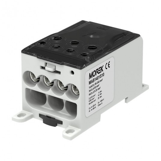 BLOK DYSTRYBUCYJNY OJL400A SZARY WEJ.1X240 WYJ.4X35/3X50 -zdjęcie numer 1