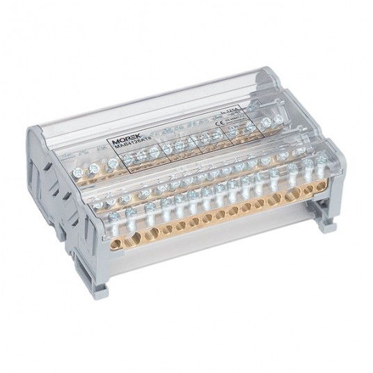 BLOK ROZDZIELCZY MAB125A-15 4P 2X35+2X25+11X6MM -zdjęcie numer 1