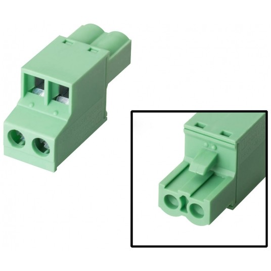 CONNECTOR, FEMALE, 2-PIN, 24 V DC FOR SIMA TO 0.75 AMOUNT OP=10SZT -zdjęcie numer 1