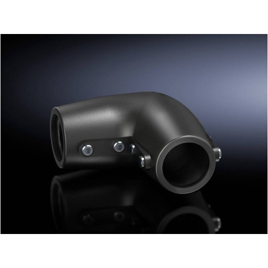 CP-S ELEMENT KĄTOWY 90' SPRZĘG KĄTOWY RAL 7024 -zdjęcie numer 1