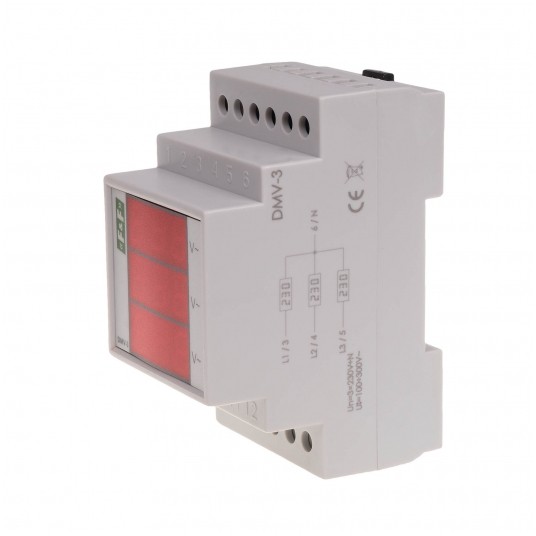 cyfrowy wskaźnik napięcia, trójfazowy, zak WSKAŹNIK ZASILANIA -zdjęcie numer 1