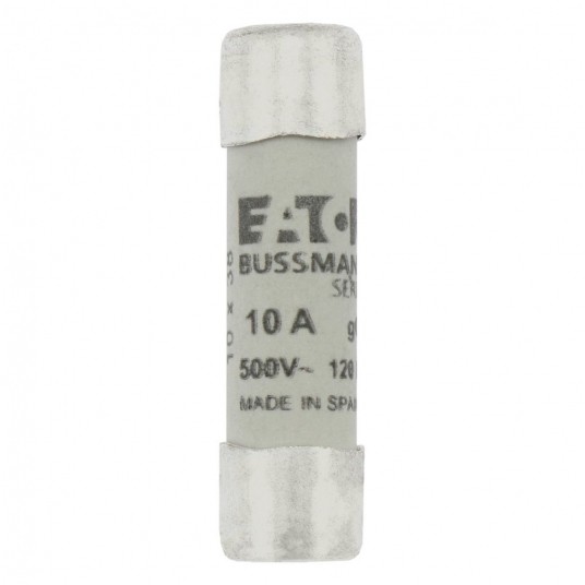 CYLINDRICAL FUSE 10 x 38 10A GG 500V AC Wkładka cylindryczna -zdjęcie numer 1