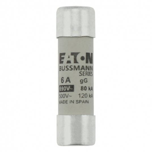 CYLINDRICAL FUSE 14 x 51 6A GG 690V AC Wkładka cylindryczna -zdjęcie numer 1