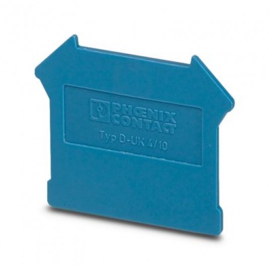 D-UK 4/10 BU ścianka złącza ZŁĄCZE -zdjęcie numer 1