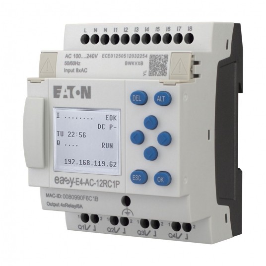 EASY-E4-AC-12RC1P EASYE4 8DI 4DO-R 230VAC/DC -zdjęcie numer 1