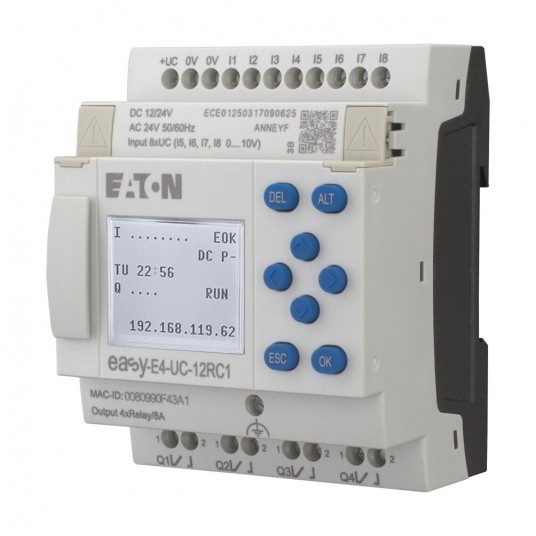 EASY-E4-UC-12RC1 EASYE4 8/4I 4DO-R 12-24DC/24AC -zdjęcie numer 1