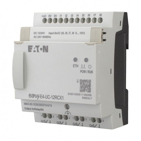 EASY-E4-UC-12RCX1 EASYE4 8/4I 4DO-R 12-24DC/24AC -zdjęcie numer 1