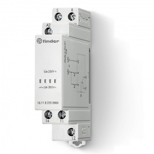 ELEKTRONICZNY PRZEKAŹNIK IMPULSOWY (BISTABILNY) ZESTYK -zdjęcie numer 1