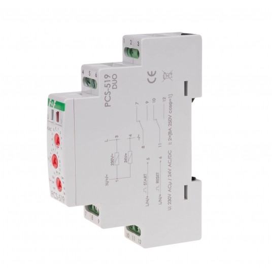 FX.10-FUNKCYJNY 2NO/NC 24V LUB 230V PRZEKAŹNIK CZASOWY -zdjęcie numer 1