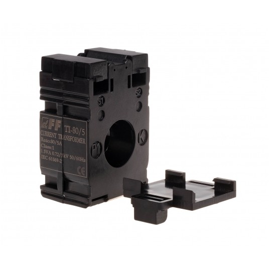 FX.PRZEKŁADNIK PRADOWY NA KABEL I SZYNĘ 80/5 -zdjęcie numer 1