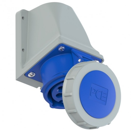 GNIAZDO STAŁE IP66/67 230V 6P+E 16A 9H PCE NR KAT 11729V -zdjęcie numer 1