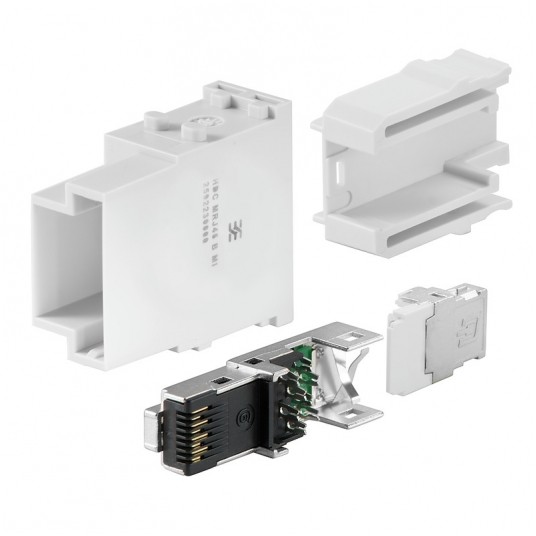 HDC MRJ45 B MI RJ45 module, Plug insert, RJ45 -zdjęcie numer 1