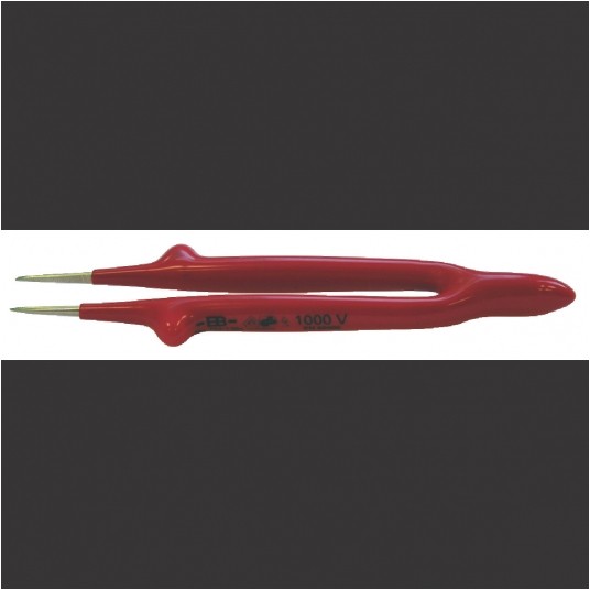 HP.PĘSETA IZOLOWANA 130MM PĘSETA SZPICZASTA -zdjęcie numer 1