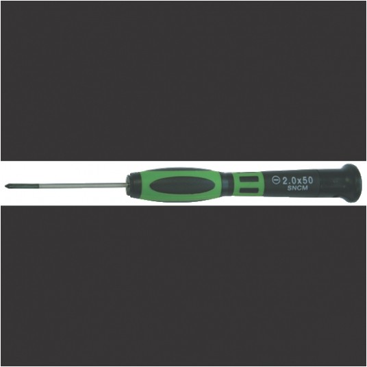 HP.Śrubokręt plasko-krzyzowy dla elektronika roz.1 -zdjęcie numer 1