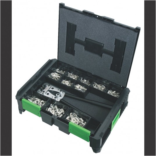 HP.SysCon zestaw końcówek rurkowych DIN SKRZYNKA 26 elem. -zdjęcie numer 1