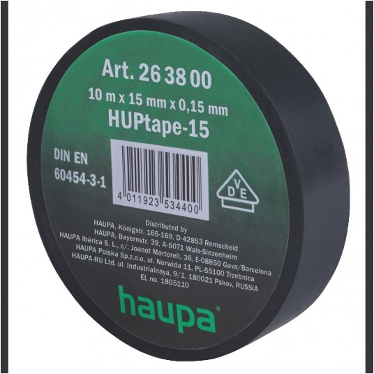 HP.TAŚMA IZOL. 19mmX20m CZARNA TAŚMA -zdjęcie numer 1