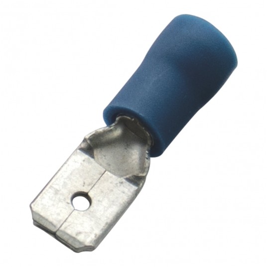 HP.WTYK PŁASKI 1,5-2,5/4,8X0,8 WTYK PŁASKI IZOLOWANY OP=100 -zdjęcie numer 1