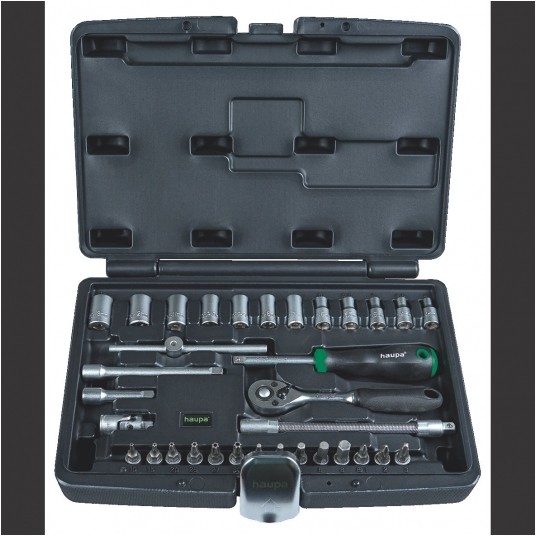 HP.ZESTAW KLUCZY NASADOWYCH KLUCZE NASADOWE 33 ELEM. -zdjęcie numer 1