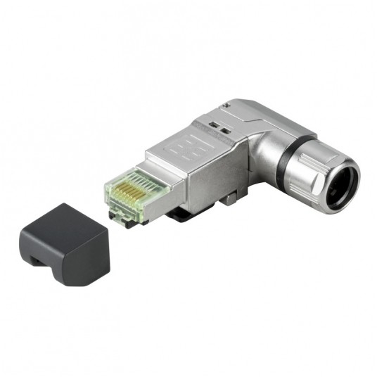 IE-PS-RJ45-FH-90-A-1.1 Wtyk RJ45 beznarzędziowy, kąto -zdjęcie numer 1