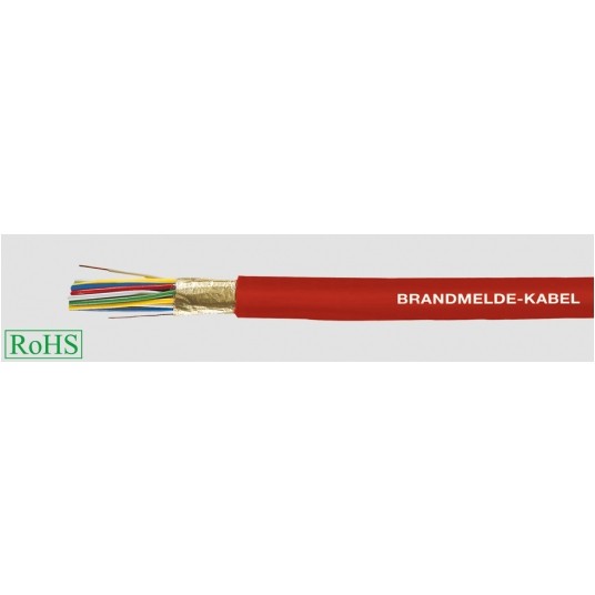 J-Y ST Y 1x2x0,8mm CZERWO KABEL -zdjęcie numer 1