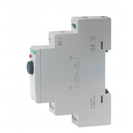 jednogniazdowy, maksymalny prąd wkładki 6. MODUŁ BEZPIECZNIKOWY -zdjęcie numer 1