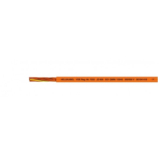 JZ-500 3x1,5mm POMARAŃCZOWY KABEL -zdjęcie numer 1