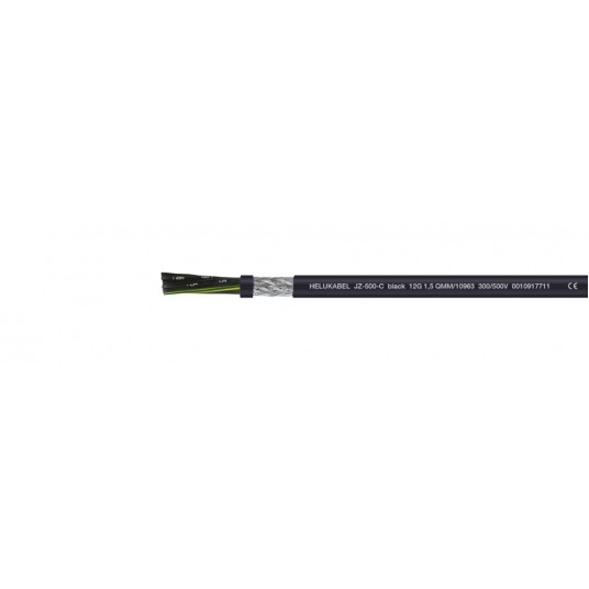 JZ-500-C 4x1mm CZARNY -zdjęcie numer 1
