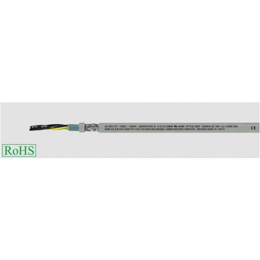 JZ-603-CY 4x0,75 UL-CSA-HAR KABEL -zdjęcie numer 1