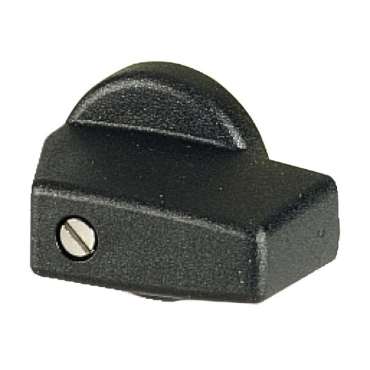 KNB-T0 Pokrętło z krótkim piórkiem cz -zdjęcie numer 1