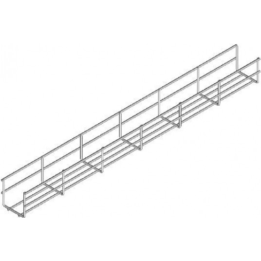KORYTKO SIATKOWE KSG35H35/3 ZGRZEWANE Z DRUTU GALWANICZNEG -zdjęcie numer 1