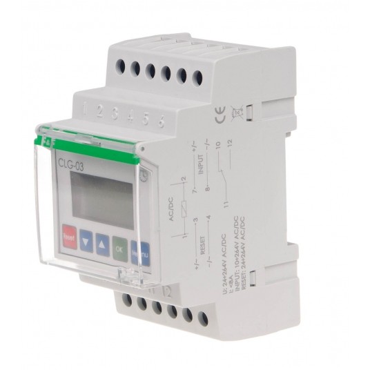 licznik czasu pracy, zasilanie 24-264V AC/ LICZNIK -zdjęcie numer 1