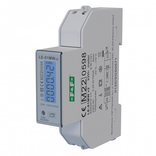 licznik energii LE-01MW jednofazowy LICZNIK -zdjęcie numer 1