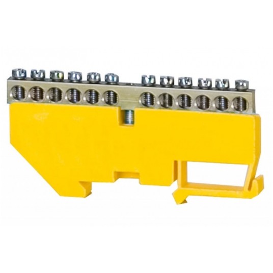 LISTWA ZACISKOWA LZ 12X16MM2 ZÓŁTA -zdjęcie numer 1