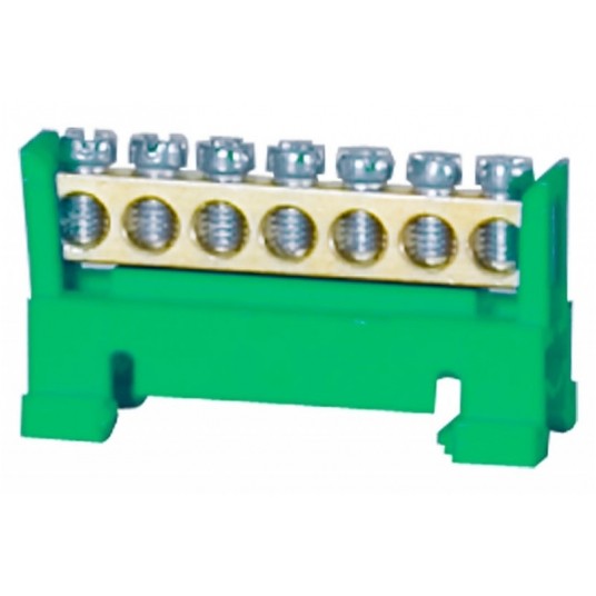 LISTWA ZEROWA 7-MODUŁOWA NISKA PODSTAWKA LISTWA ZIELONA -zdjęcie numer 1