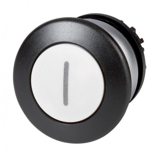 M22-DP-W-X1 Przycisk grzybkowy biały,z opi -zdjęcie numer 1