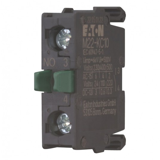 M22-KC10 Element stykowy 1Z montowany -zdjęcie numer 1