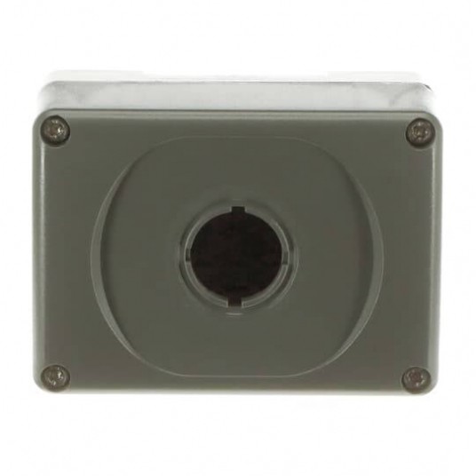 MEP1-0 obudowa 1 otwór szara - seria mod. -zdjęcie numer 1