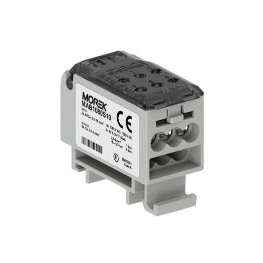 MO.BLOK DYSTRYBUCYJNY OJL80A CZARNY WEJ.1X16 WYJ.6X6MM -zdjęcie numer 1