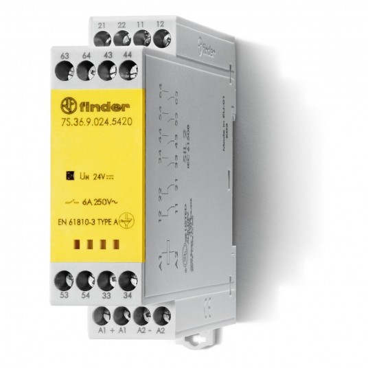 MODUŁOWY PRZEKAŹNIK BEZPIECZEŃSTWA -zdjęcie numer 1