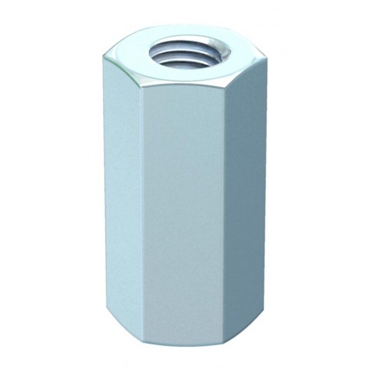 NAKRĘTKA ŁĄCZĄCA M8 NAKRĘTKA OP. 50 SZT. -zdjęcie numer 1