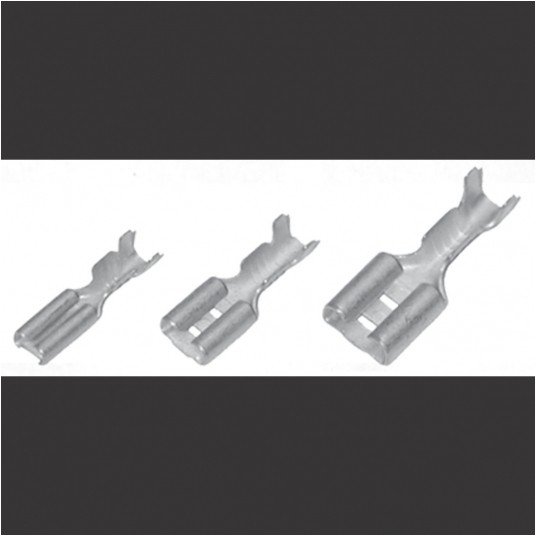 Nasuwka konekt.mosiądz cyno. 1,0 - 2,5 op=200szt -zdjęcie numer 1