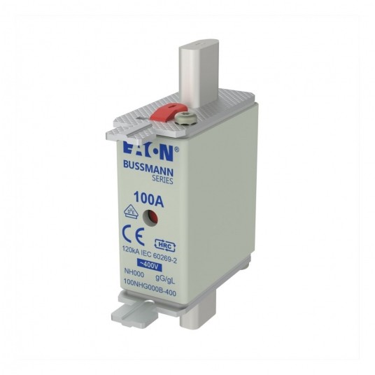 NH FUSE 100A 400V GL/GG SIZE 000 WKŁADKA NH000 100A GL/GG -zdjęcie numer 1