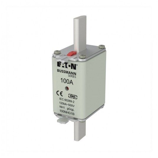NH FUSE 100A 500V GL/GG SIZE 1 DUAL IN wkładka typu NH -zdjęcie numer 1